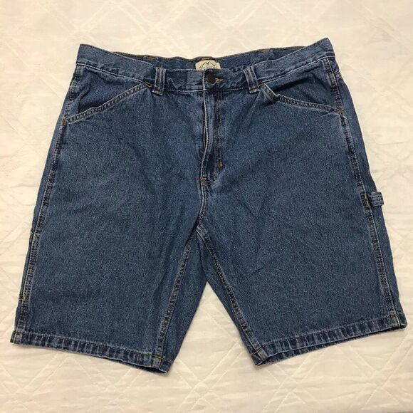 Blue Mountain blue‎ jean carpenter shorts size 40 - Picture 1 of 6